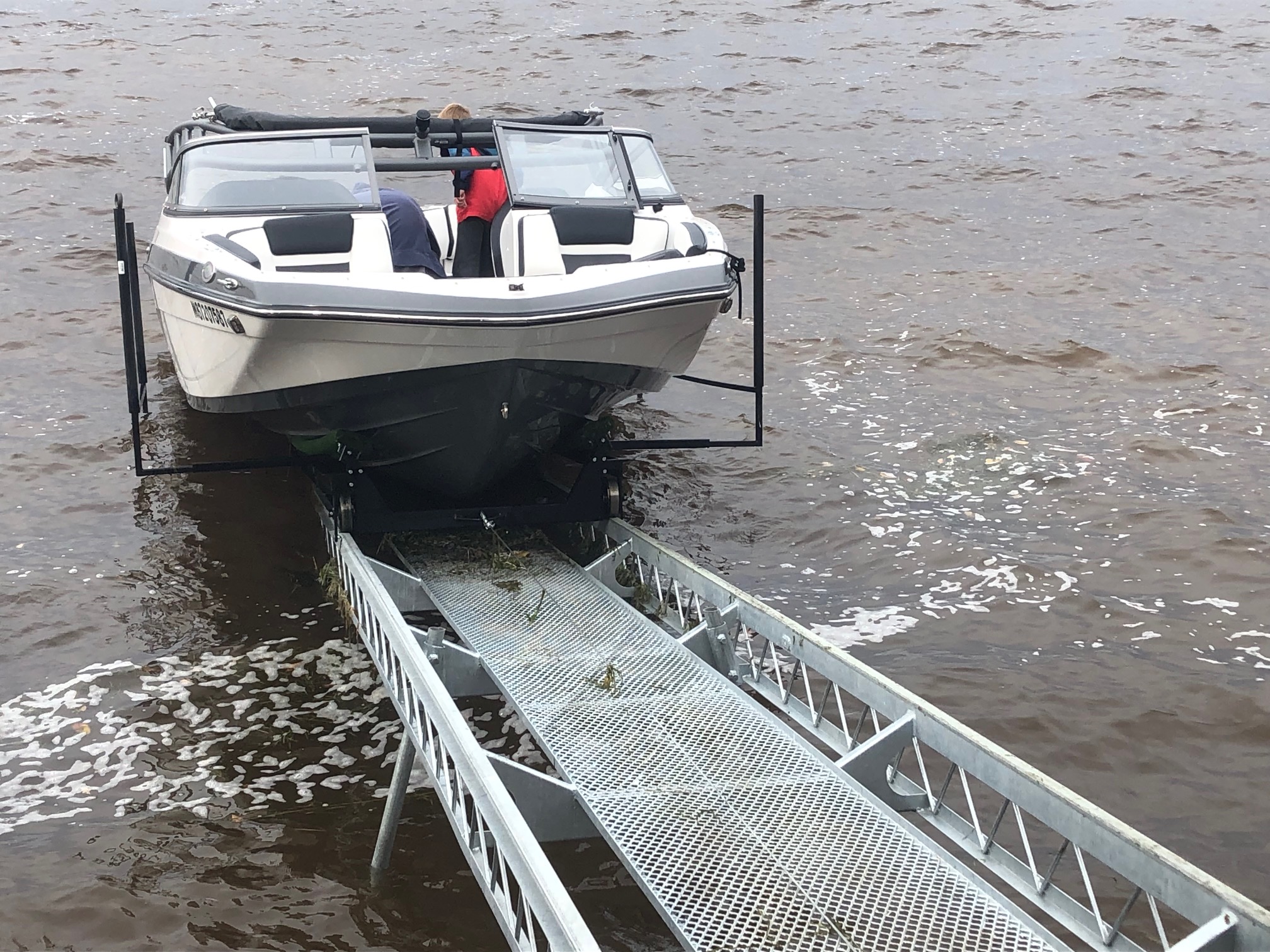 Boat Rails Riverland Docks and Lifts